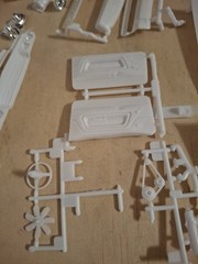 Revell 1970 Dodge Challenger T/A 2in1 1:24 Model Kit Partially Together