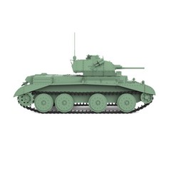 SSMODEL British A13 MKII Cruiser MkIV Light Tank 1/32 1/35 1/48 WOT