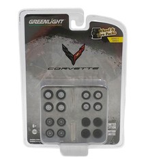 New Greenlight 1:64 Wheel & Tire Pack Series 5 – Chevrolet Corvette 16090-A