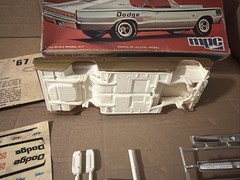 Original Vintage 1967 Dodge Charger Great Street Machines MPC Model Painted