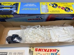 AMT 1:25 Watkins Reefer Fruehauf FB 40′ Refrigerator Van Sealed Inside Model Kit
