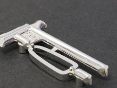 1958 Edsel Pacer CENTER GRILL TRIM from AMT 1:25 Model Kit 58