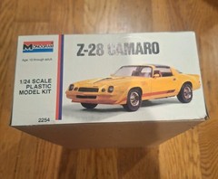 M32A Complete Monogram 1:24 2254 Chevy Camaro Z-28 Rare 1979 New Open Box