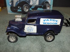 Vintage MPC 1979 BUILT Willys Panel Van Paddy Wagon 1/25 Scale Police.