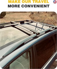 Cross Bar Roof Rack Fit for Ford Bronco Sport ON Road 2021-2023 Base &