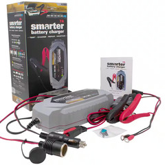 12V/24V 7 Amp Smart Automotive Battery Charger, Maintainer, Repairer, Tester wit