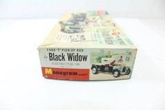Vintage Ca. 1960 Black Widow Ford T Pick-up Rod Partially Assembled As Is Parts