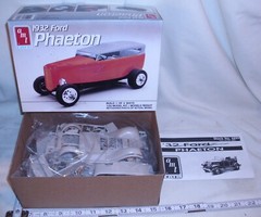 AMT 1932 FORD PHAETON HOT ROD 2 IN 1 CAR MODEL KIT 1/25 #6899