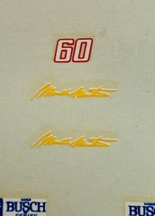 Nascar Mark Martin #60 Winn Dixie Ford Thinderbird 1:24 Decal Blue Ridge Decals