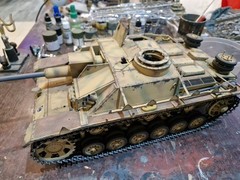 1/16 built and painted StuG 3