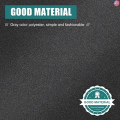 X AUTOHAUX Car Dashboard Cover Gray Polyester Non-Slip Mat Protector Carpet Sun