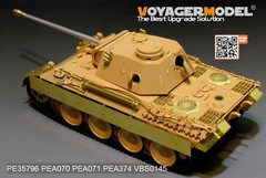 Voyager PE35796 1/35 WWII German Panther D Basic Detail Set (For TA35345)