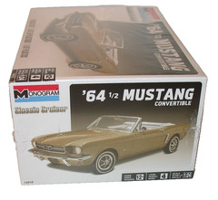 Monogram Ford ’64 1/2 Mustang Convertible model kit New in Factory Sealed