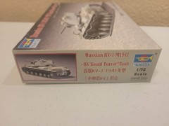 TRUMPETER 07232 Military Model 1/72 Russian KV1 M1941 KV Small Turret Tank P7232