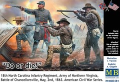 Masterbox 3581 Confederate Soldier Model Kit