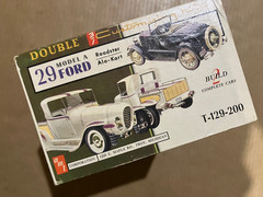 vintage AMT 1962 issue T129 1929 Ford Model A Ala-Kart Roadster Kit 29 Ford
