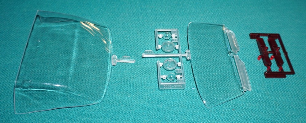 ’69 Camaro Revell 1/12 Clear Windshield Rear Window Lenses Tailights BEAUTIFUL