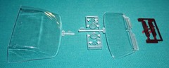 ’69 Camaro Revell 1/12 Clear Windshield Rear Window Lenses Tailights BEAUTIFUL