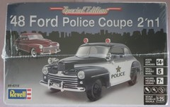 REVELL ’48 FORD Police Coupe model kit Vintage NOS from 2016 NEW SEALED