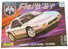 Revell 1985 Pontiac Fiero GT | 1/24 Scale | Factory Sealed