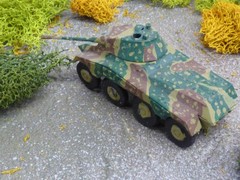 Roco Minitanks WWII German Sd Kfz 234/2 Puma Armored Car Lot #9777B©