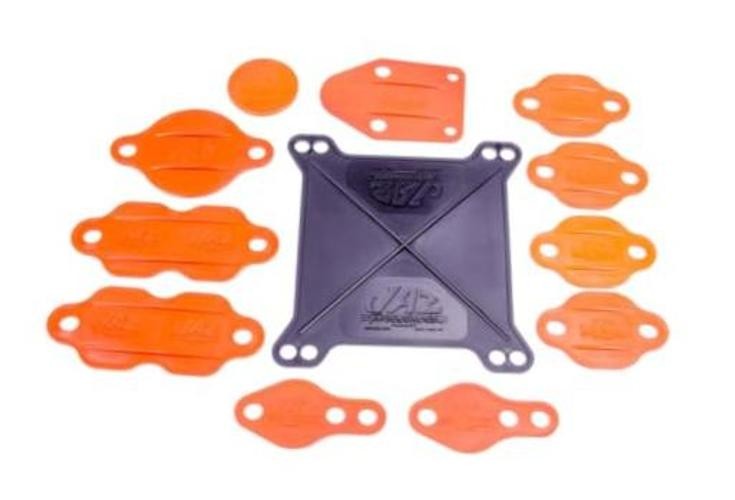 Jaz Products 730-001-01 Small Block Engine Block-Off Kit for Holley Carburetor
