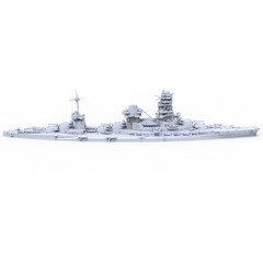 SSMODEL SSC1200701 1/1200 Military Model Kit IJN Ise 1941 Water Line