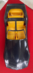 MPC Spoiler Vette Vintage 1979 1:25 Model Kit Corvette partially assembled