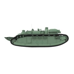 SSMODEL 1/87 HO Scale Railway Military Model Kit France FCM 2C bis Heavy Tank
