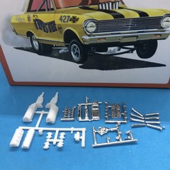 396 427 454 Chevy Gasser ENGINE W Hilborn Tubes NO Headers 1:25 LBR Model Parts