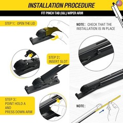 5 PLUS® Windshield Wiper Blades 22 Inch + 22 Inch (2 PACK), Automotive