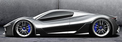 1:12 Maserati Race Car 24Custom Built HyperCar SuperCar18Carousel Concept Model