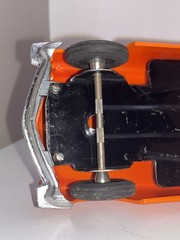 AMT TEST SHOT Promo Friction 1956 Continental Mark II 1/25 ORANGE