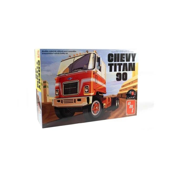 AMT Models AMT1417 1-25 Scale Chevy Titan 90 Tractor Plastic Model Kit