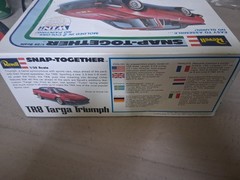 Revell Bausatz Triumph TR8 Targa, Snap-Together, Maßstab 1:25, H-6202 