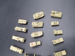 3D printing 1/350 US military tactical armored vehicle model package 17 vehicles
