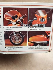 Kawasaki Cafe Racer 1:12 Revell H-1516 Vintage Model Motorcycle Kit Unassembled