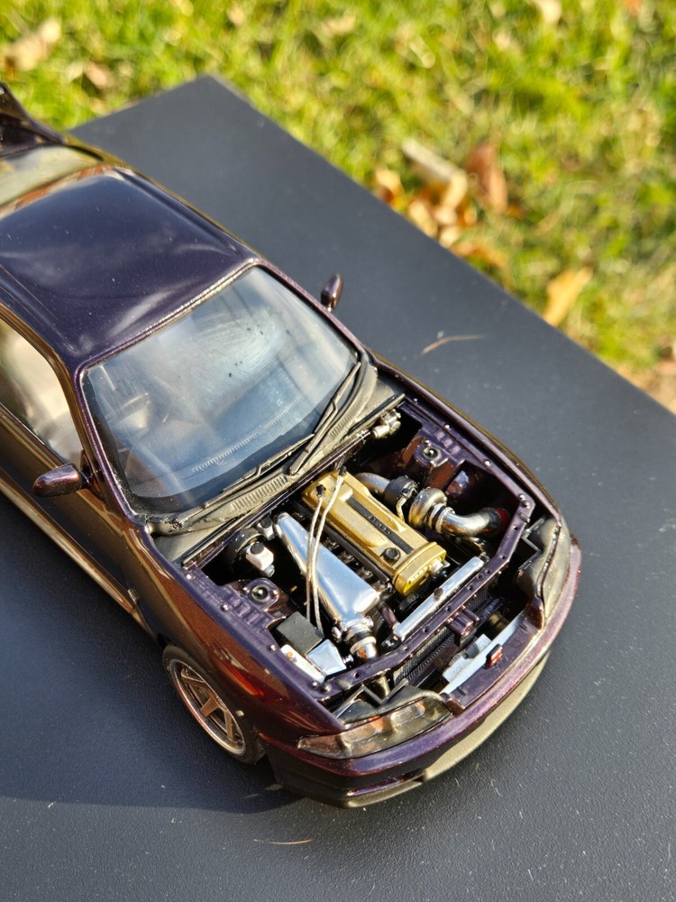 1/24 RB26DETT with R33 Engine Bay Transkit