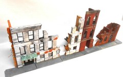 Dioramas Plus “Urban Building Ruins” 1/35 Diorama Huge Kit Super Detailed WOW!