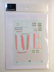 Decalpool Decal Sheet 1:12 Scale Yamaha TZ250M ’94 Harada DP322 suit Tamiya Kit