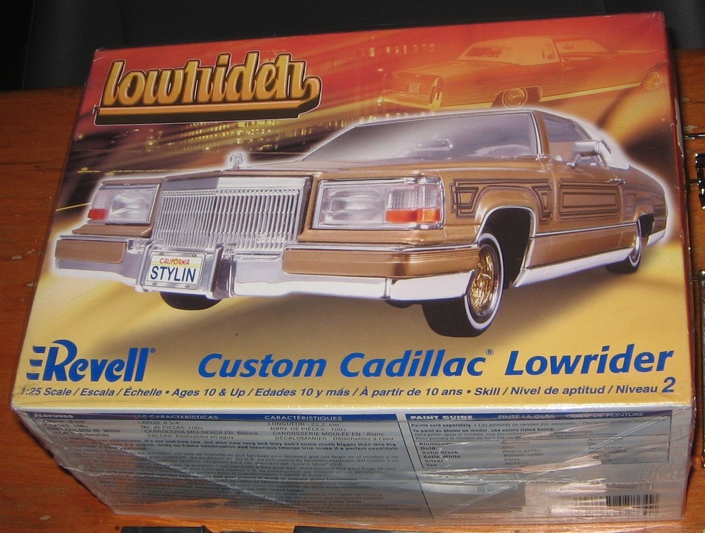 Revell Custom Cadillac Lowrider 1/25 Kit # 85-2864 Unbuilt 2006 Issue