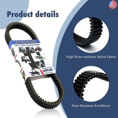 715900030 Drive Belt Compatible with Can-Am Commander 800R 1000 Maverick 1000R