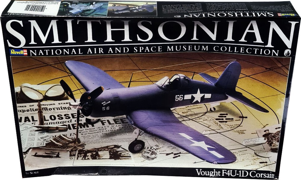 Revell Smithsonian Vought F4U-1D Corsair, 1:32 Scale, Vintage 1986, New! MISB!!