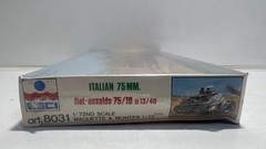 Vintage Esci Italian 75mm Fiat-Ansaldo 75/18 M13/40 Tank 1/72 Sealed – #8031