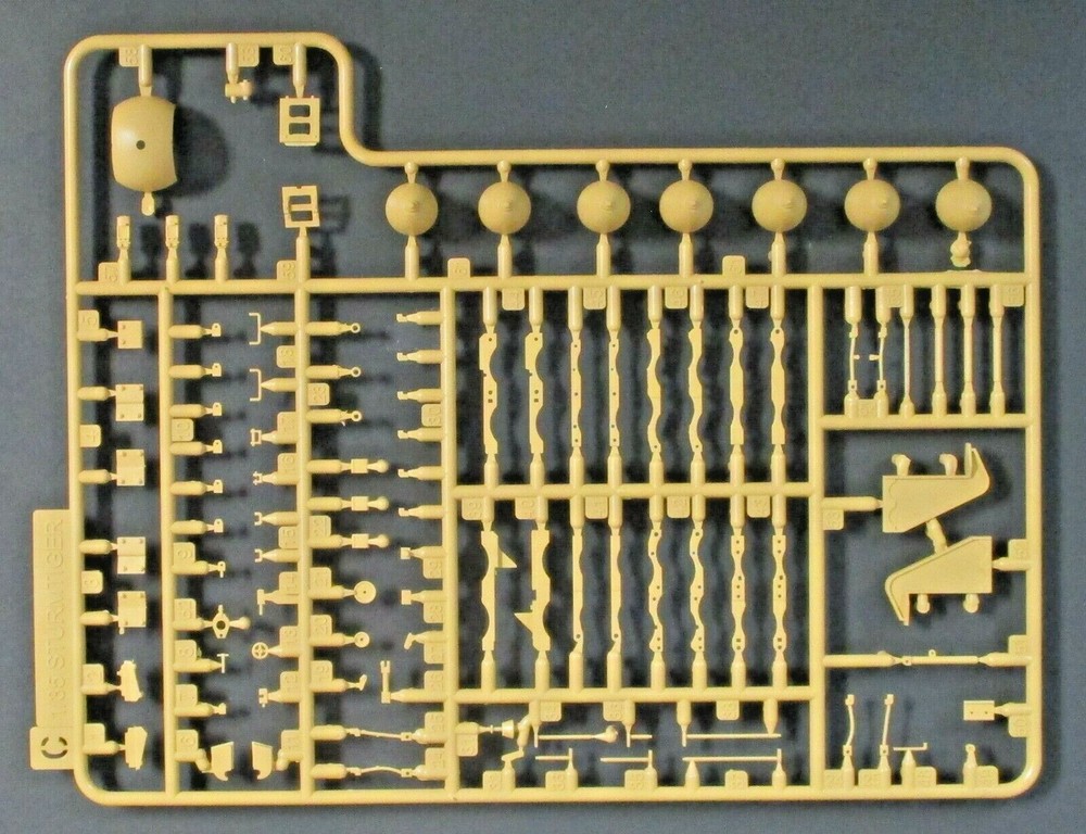 Rye Field Models 1/35th Scale Sturmtiger – Parts Tree C from Kit No. 5012