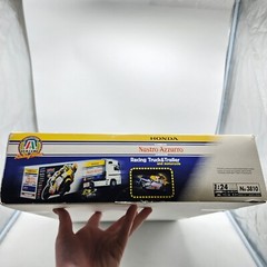 2001 ITALERI Honda Motorcycle Racing Team Model #3810 Nastro Azzu Open Box 1:24