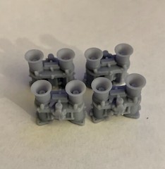1:12 Carburetors 48 IDA Webers For The Inglese Intake Manifold