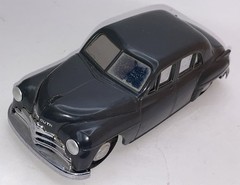 AMT 1949 Plymouth Special Deluxe Sedan 1/25 Wind-up Promo Yukon Gray VF+