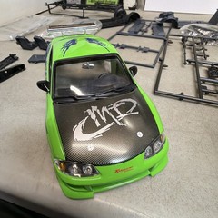 Revell 1/25 Model Kit Fast and the Furious Mitsubishi Eclipse Metal Body