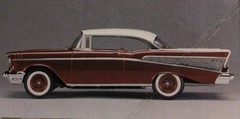 AMT 1957 Chevy Hard Top 1:25 Scale Model Kit 31798 Open Box